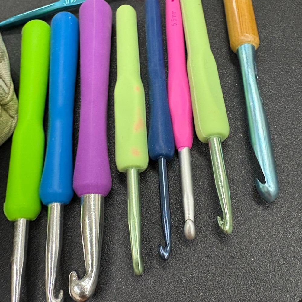 Colorful Crochet Hook Set